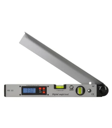 ESCUADRA MEDIDORA+PORTA ANGULOS DIGITAL 0-180º 350mm