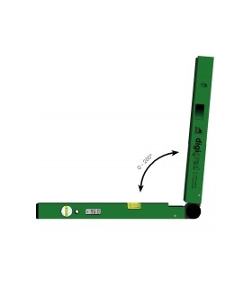 ESCUADRA MEDIDORA+PORTA ANGULOS DIGITAL 0-180º 350mm