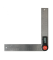 ESCUADRA REGLA PORTA-ANGULOS 200mm 0-180º C/INDICACIÓN GRADOS