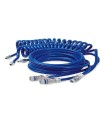 KIT ESPIRAL TUBO PU 12mm x8M C/SEGURIDAD SERIE 958
