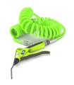 KIT ESPIRAL TUBO PU 10mm x 4m HI-VIS CON SOPLADORA 209 Y ENCHUFE E-SAFE