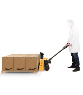 TRANSPALETA PESADORA DIGITAL 2000KG