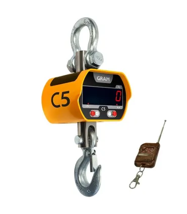 DINAMOMETRO-BÁSCULA DIGITAL 3000KG PRECISIÓN 1KG ECONOMICO