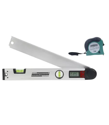 ESCUADRA MEDIDORA+PORTA ANGULOS DIGITAL 0-225º 400mm