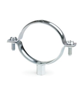 ABRAZADERA REFORZADA ZINCADA M8+M10 Ø115MM