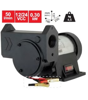 BOMBA GASOIL 12VOL SIN ACCESORIOS 40l/m