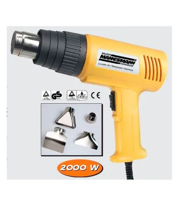 DECAPADOR AIRE CALIENTE BRICOLAJE 2000W 500ºC