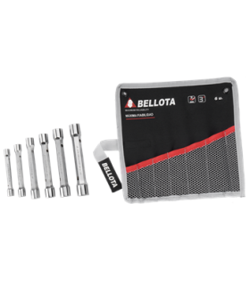 J.LLAVES TUBO 6 pcs 6-7/16-17 CR-V FORJADAS