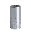 LLAVE VASO 1/4 BIHEX (12 CANTOS) 7 mm REF.40D STAHWILLE