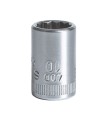 LLAVE VASO 1/4 BIHEX (12 CANTOS) 10 mm REF.40D STAHWILLE