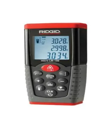 TELEMETRO MEDIDOR LASER RIDGID 36158 LM100 100 METROS