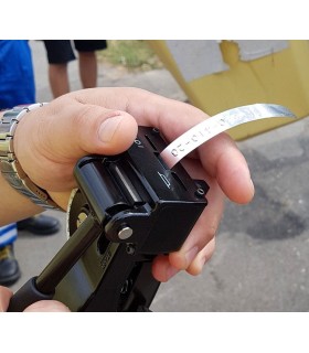 ROTULADORA MANUAL INDUSTRIAL PARA FLEJE INOX/ ALUM