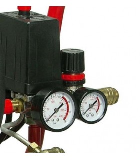 COMPRESOR HOBBY 2CV 25Lt MONOBLOQUE