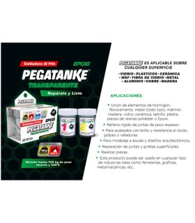 PEGAMENTO EPOXICO ACERO 34 ML NEGRO/GRIS