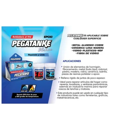 PEGAMENTO EPOXICO BLANCO 44ML