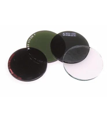 PAR CRISTAL INACTINICO Ø 50mm TONO 8 REDONDO