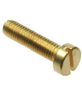 M4X16 TORNILLO CILINDRICO RANURADO DIN 84 LATON