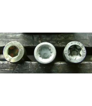 JUEGO VASOS EN REGLETA AFLOJA PERNOS 2-3-4-6-8-10 3/8"