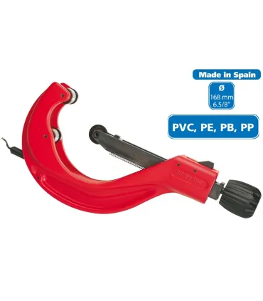 HTA CORTATUBO AUTO. PLASTICOS 751 4"-6,5" 100-168mm