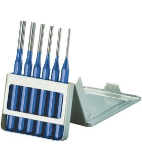 JUEGO 6 PUNZON CILIN. S/Larga  Ø 3-10mm