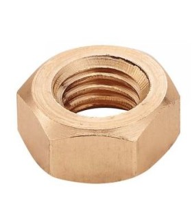 TUERCA HEXAGONAL 934 COBRE M6
