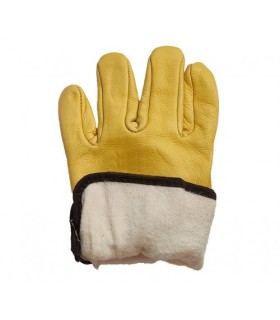 GUANTE CUERO AMA.FORRADO N.7F T10