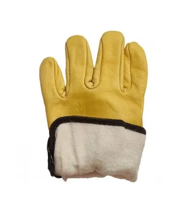 GUANTE CUERO AMA.FORRADO N.7F T10