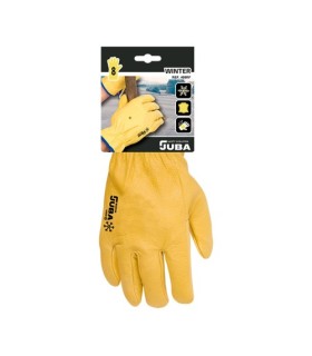 GUANTE CUERO AMA.FORRADO N.7F T10