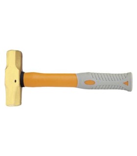 MAZA/PORRA BRONCE ANTICHISPA 2 KG M/FIBRA