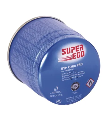 CARTUCHO GAS BUTANO DESECHABLE 190GR