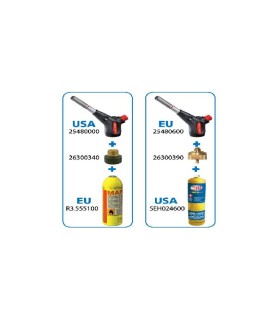 ADAPTADOR CARTUCHO ROSCA EUROPEA A AMERICANA