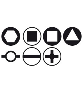 LLAVE CRUZ ARMARIO ELECTRICO  8 Funciones