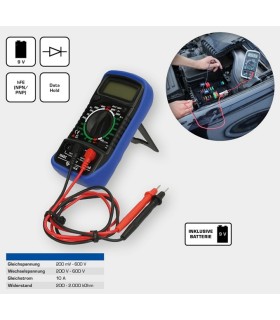 TESTER DIGITAL MULTIFUN.2003/MAS830 CAT.II 500V