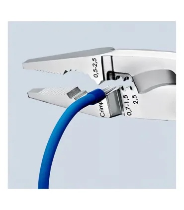 ALICATE COMBINADO ELECTRICISTA KNIPEX 1000V 13.96.200 200MM