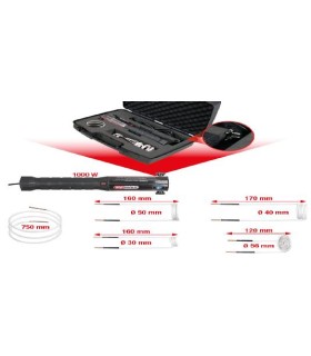 KIT PISTOLA CALENTADORA INDUCCION 1000W