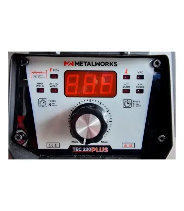 EQUIPO INVERTER METALWORKS TEC-220 PLUS 200A-60%
