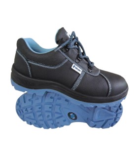ZAPATO DE PIEL CON CORDONES S3