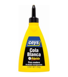 COLA BLANCA RAPIDA MADERA 250 gr