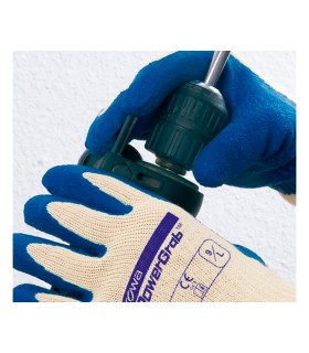 PAR GUANTE KEVLAR LATEX RUGOSO 300-KT