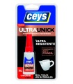 BLISTER ADHESIVO UNIVERSAL INSTANTANEO ULTRAUNIQ LIQUIDO CEYS 20GR