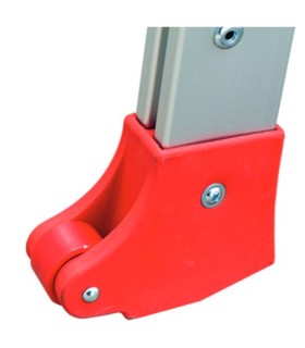 ESCALERA PROF. ALU. 3 PELDAÑOS ANCHOS PLEGABLE