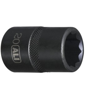 LLAVE VASO IMPACTO 1/2" - 19 mm. BIHEXAGONAL(3/4")