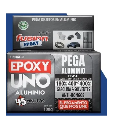 PEGAMENTO FUSION EPOXICO ALUMINO UNOAL98 100 GR