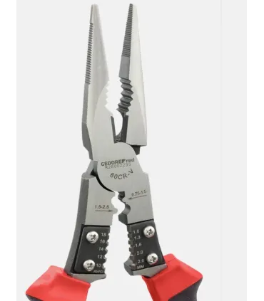 ALICATE MULTIFUNCION GEDORE 235mm, PUNTA LARGA