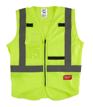 CHALECO MILWAUKEE ALTA VISIBILIDAD AMARILLO