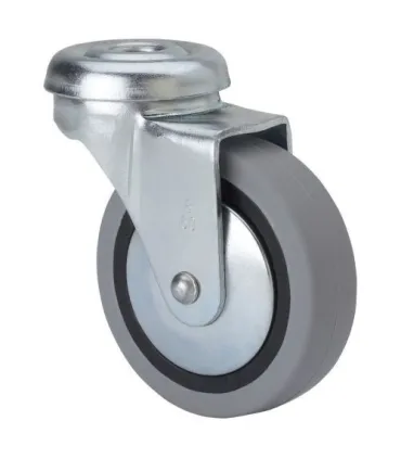 RUEDA GIRAT. 21BSR40-PGI40 GOMA GRIS ALEX 1-0014