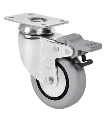 RUEDA GIRAT. 10BHFD100CP-PLGI FRENO ALEX 1-0302