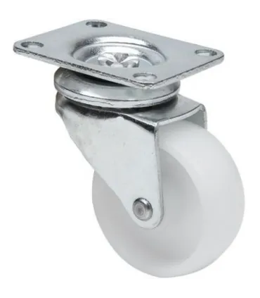 RUEDA GIRAT. 10ZR60-BP62 POLIAMIX BLANCO ALEX 2-0042