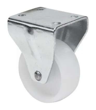 RUEDA FIJA 17ZR40-BP PLAST. BLANCO ALEX 2-0045