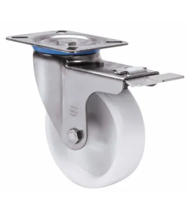 RUEDA GIRAT. 10ZVLIFD80-UT POL. INOX ALEX 2-2414